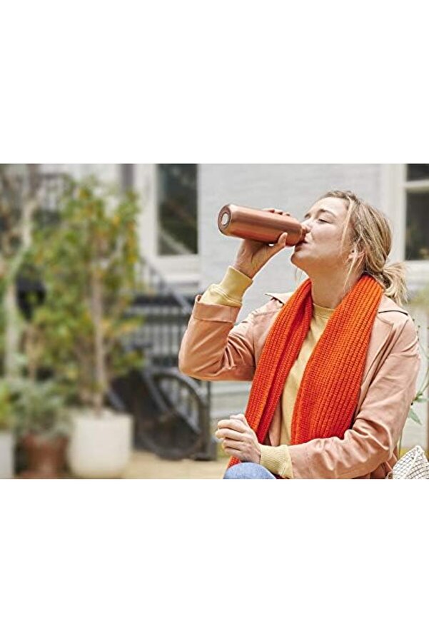 Thermo Elli̇pse 500 Ml Pembe – İçecekleri̇ Uzun Süre Soğuk Veya Tutar – Paslanmaz Çeli̇k İçecek Şi̇şesi̇