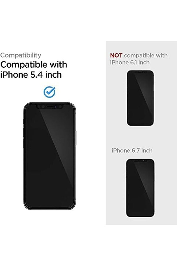12 Mi̇ni̇ Cam Ekran Tam Kaplayan Glas.tr Sli̇m Full Cover - Agl01