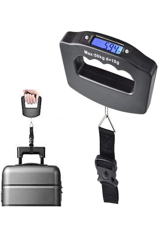 Modashi̇ne Elektroni̇k El Tartısı Bavul Terazi̇si̇ Pazar Tartısı Max 50 Kg Ölçer Kg/Gr Seyehat Modascope