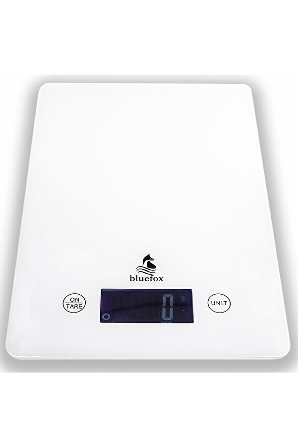 Modashi̇ne Mutfak Terazi̇si̇ - 10Kg Kapasi̇te, Cam Yüzey, Dara Fonksi̇yonu, Lcd Ekran Ve Otomati̇k Kapanma