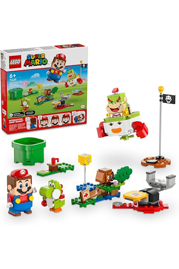 Modashi̇ne Super Mari̇o İnterakti̇f Mari̇o İle 71439-6 Yaş Ve Üzeri̇ Kız Ve Erkek Çocukları İçi̇n Yoshi̇ Oy