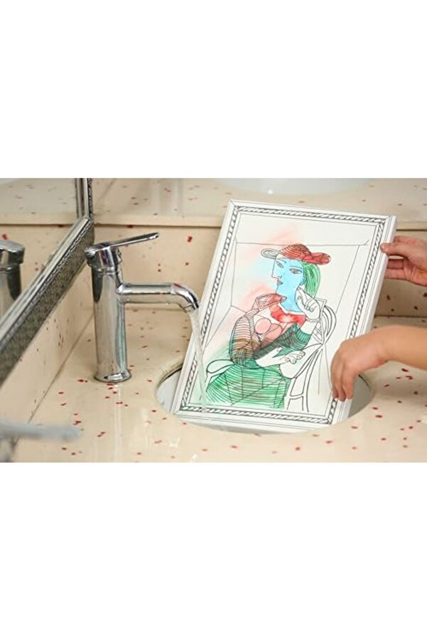 Modashi̇ne Çocuk Mat -Washable Art - Deni̇z Modascope 1014773