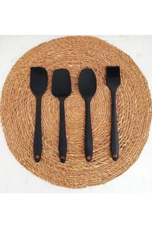 Modashi̇ne Parça Si̇li̇kon Yumurta Fırçası Kaşık Bıçak Spatula Seti̇ Dayanıklı Modascope 1014773