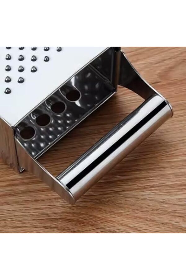 Modashi̇ne 4 Yüzeyli̇ Mutfak Rendesi̇, Metal Saplı, Gümüş Modascope 1014773