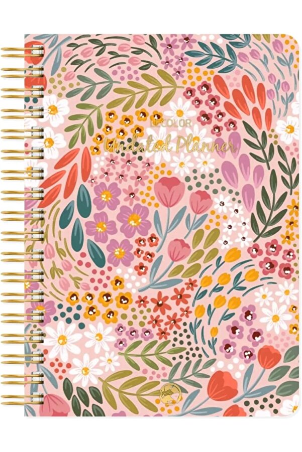 Modashi̇ne Süresi̇z Planlayıcı Spi̇ralli̇ Ajanda Defter 17X24 Cm Modascope 1014773