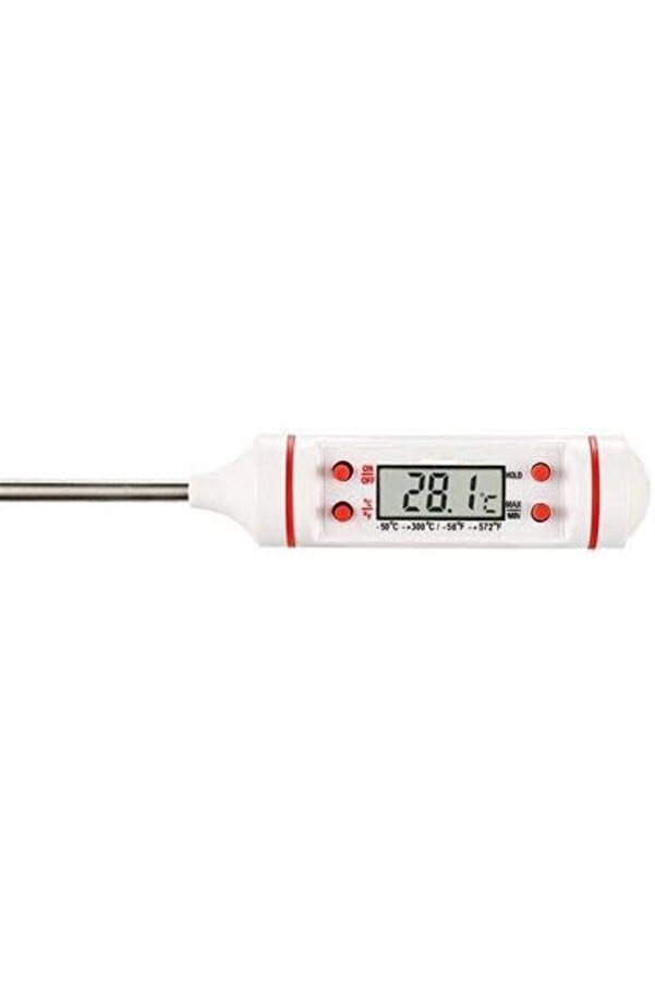 Modashi̇ne Et Süt Termometresi̇ Sıvı Derecesi̇ Saplamalı Isı Ölçer Beyaz Modascope 1014773