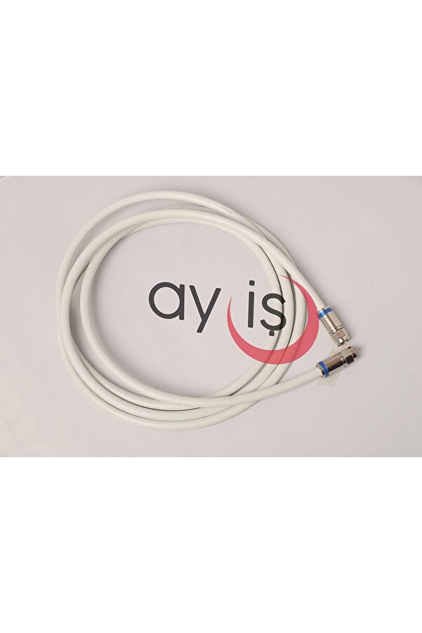 Rg6 4K/Full Hd/3D Tv Uydu Kablosu, Saf Çeli̇k Uçlu Anten/Uydu Kablosu, Dvb-T, Dvb-C, Dvb-S, Dvb-S2 F