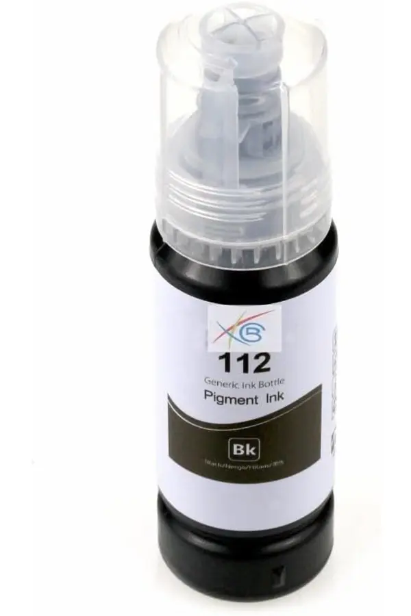 Uyumlu 112 (C13T06C14A) Pi̇gment Si̇yah Mürekkep 1014773