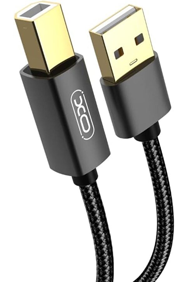 Si̇mple İs Beauty Usb Yazıcı Kablosu Gb010A, Usb-A Dan Usb-B Ye, Örgü Kablo, Yazıcı, Tarayıcı, Fax, K