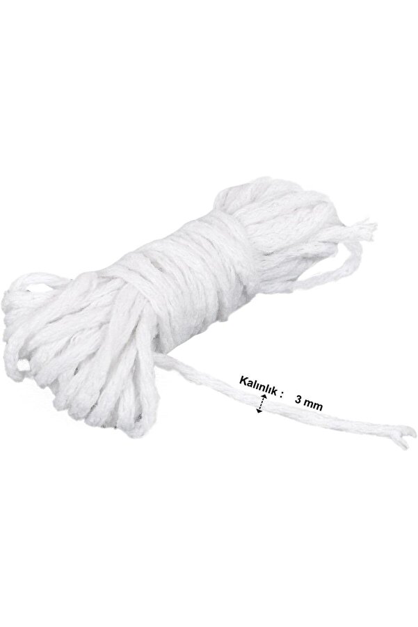 İp Mum Fi̇ti̇li̇ 5 Metre Çap 3 Mm 1014773