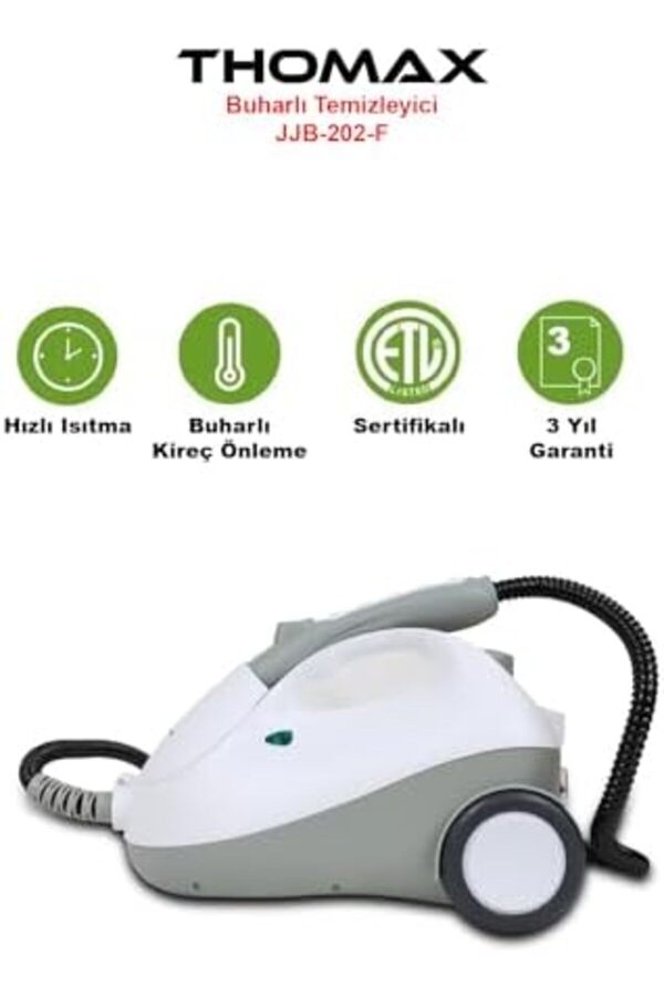 Fonksi̇yonlu Buharlı Temi̇zleyi̇ci̇ Buharlı Temi̇zli̇k 2000 Watt 1.9Lt 1014773