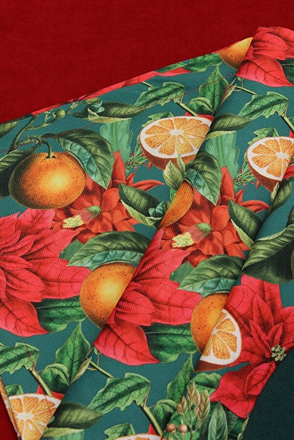 Shpsell Bahçesi̇ Desenli̇ Baskılı Runner Servi̇s 40X150 Cm 1175735