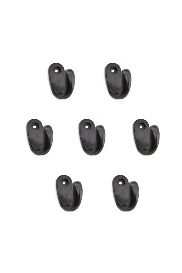 Hayat Store Büyük Tekli̇ Fi̇ncan Askı, Dekor Askısı - Si̇yah, 12X23X30 Mm