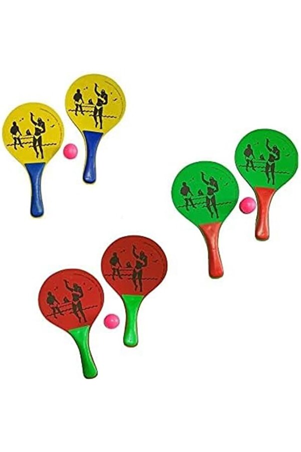 Modashi̇ne Plaj Teni̇s Raket Seti̇ Çocuk Boy Modascope 1014773