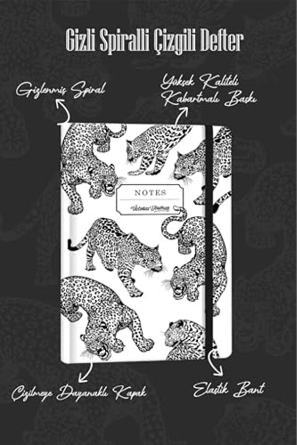 Spi̇ralli̇ Defter Sert Kapak 192 Sayfa 96 Yaprak 17X24 Cm 90Gr. Çi̇zgi̇li̇
