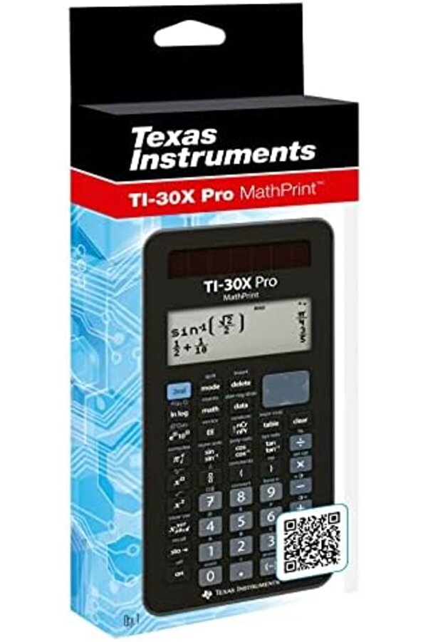 Modashi̇ne Instruments Tı-30X Pro Mathpri̇nt Okul Hesap Maki̇nesi̇ (4 Satırlı Yüksek Çözünürlüklü Ekran,