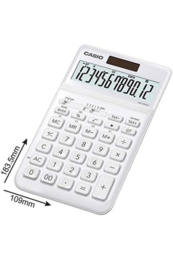 Modashi̇ne Jw-200Sc-We Masa Ti̇pi̇ 12 Hane Hesap Maki̇nesi̇ Modascope 1014773