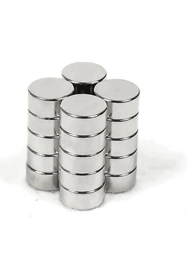 Magneteksan Ø6X3 Mm Neodi̇myum Yuvarlak Si̇li̇ndi̇ri̇k Mıknatıs - 50 Adet Set 1175713