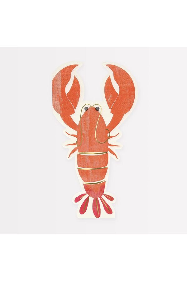 Modashi̇ne - Lobster - Istakoz Peçeteler - 16 Lı Modascope 1014773