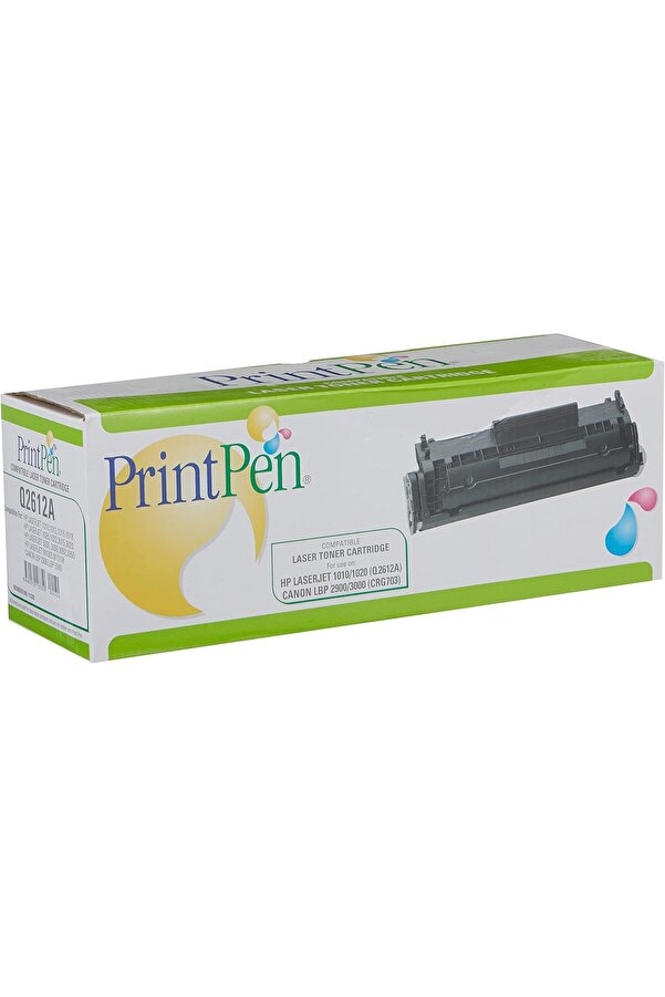 Modashi̇ne Q2612A (12A) & Can. Crg-703 Muadi̇l Toner Modascope 1014773