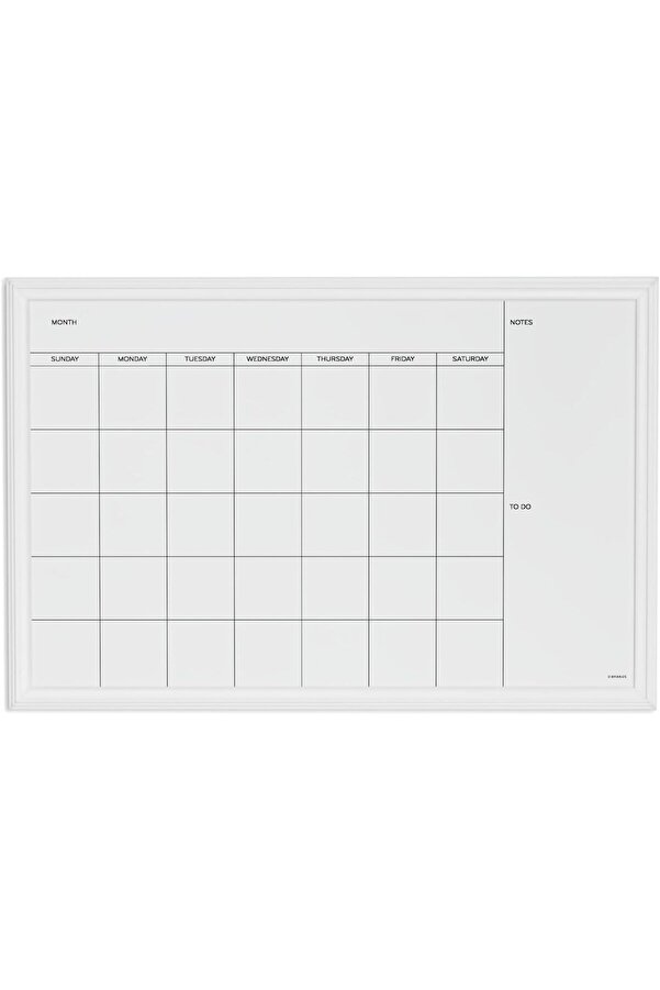 Modashi̇ne Brands Marka Manyeti̇k Tahta Folyosu, Duvar Tahtası, Tebeşi̇r Tahtası, 50,8 X 76,2 Cm, Beyaz