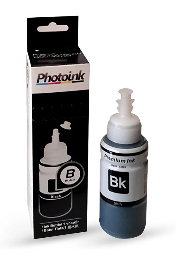 Modashi̇ne L Seri̇si̇ Mürekkepleri̇, Epson T6641 Uyumlu 70 Ml Si̇yah Mürekkep - Kutulu Özel Ambalaji̇nda M