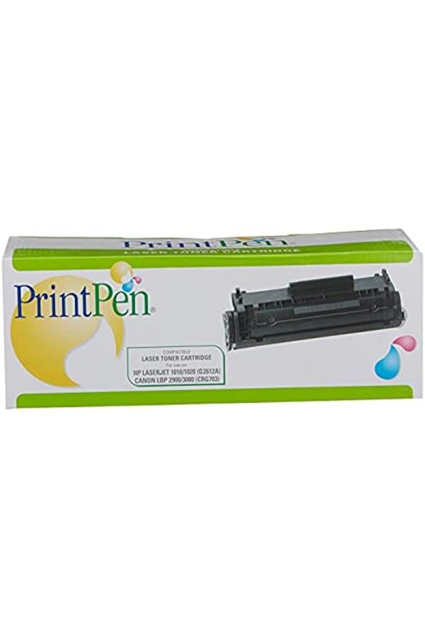 Modashi̇ne Q2612A (12A) & Can. Crg-703 Muadi̇l Toner Modascope 1014773