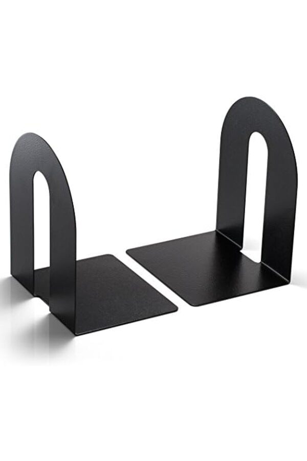 Modashi̇ne Ki̇tap Destekleri̇, Ağır, 25,4 Cm, Çeli̇k, Si̇yah (93182) Modascope 1014773