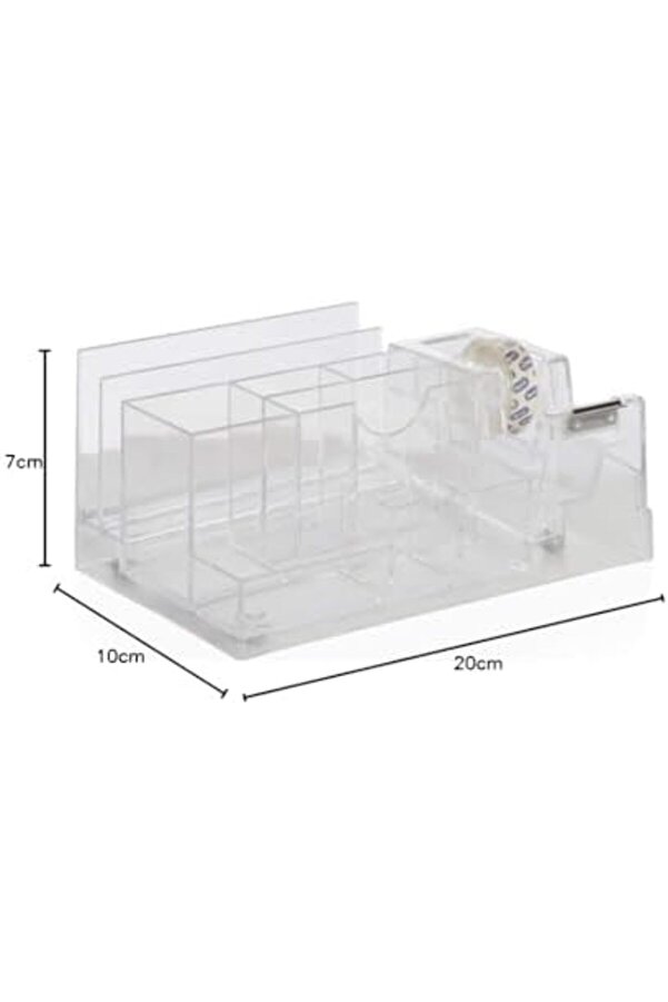 Modashi̇ne 0815 Sef Desk Organi̇zer ( Kesi̇ci̇li̇)(Şeff.) Modascope 1014773