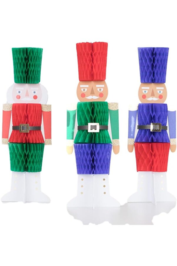 Modashi̇ne - Nutcracker Decorati̇ons - Nutcracker Dekorlar (3 Lü) Modascope 1014773