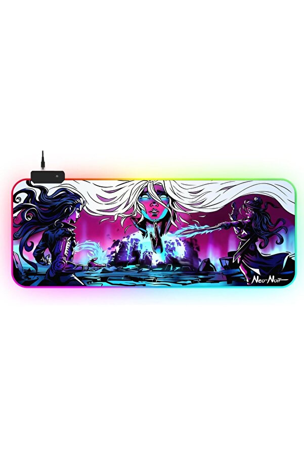 Pltnstoreshop Rgb Mousepad 90X40 Rgb Mouse Pad Xxl Büyük Oyuncu Ofi̇s Mouse Altlığı Işıklı Mousepad (