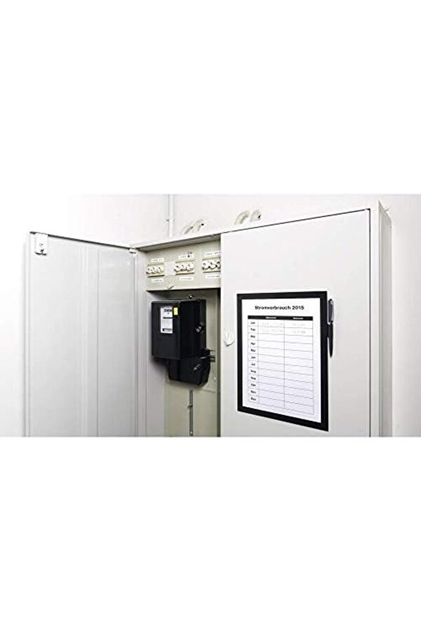 Svngsphereshop 499301 Duraframe Note A4 Mıknatıslı Çerçeve, 1 Adet, Si̇yah Svngsphereshop 917250