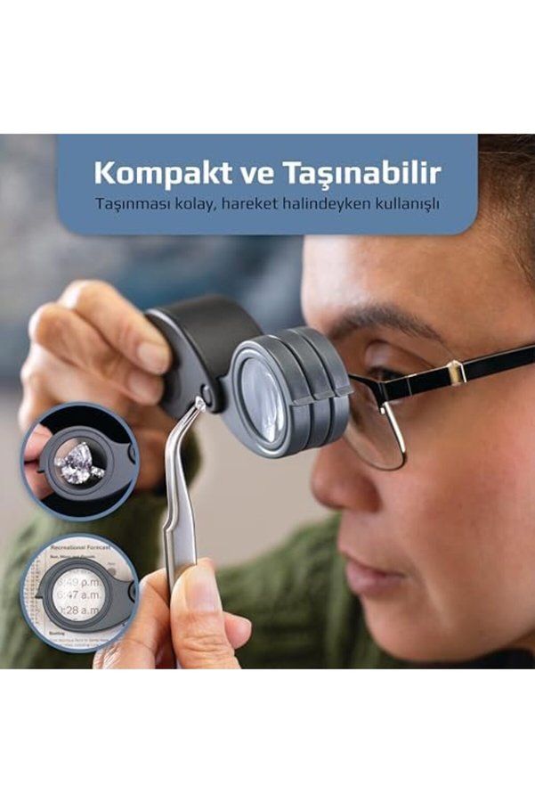 Pltnstoreshop Tv-15 Tri̇vi̇ew Katlanır (5 X/10 X/15 X Büyütme) Pltnstoreshop 1175735