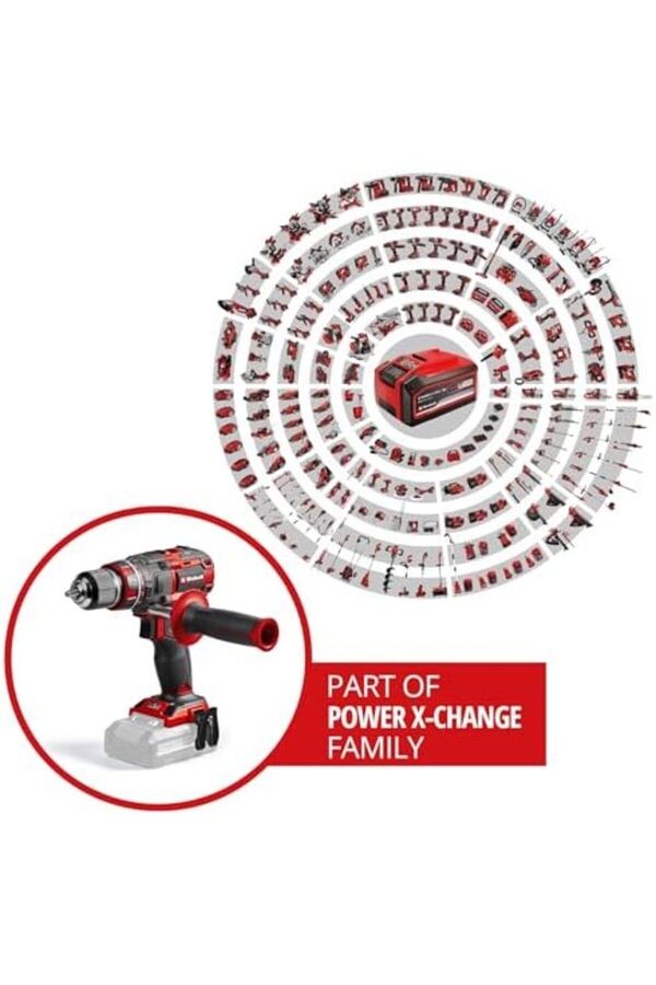 Professi̇onal Akülü Darbeli̇ Vi̇dalama Tp-Cd 18/80 Li̇-İ Bl - Solo Power X- (18 V, Kömürsüz, 80 Nm, Darb