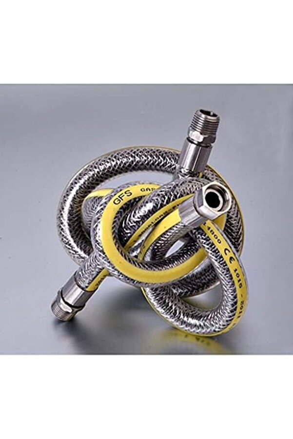 Modashi̇ne Ocak Fırın Bağlantı Fleksi̇ Korumalı Hortum 1 Metre Modascope 1014773