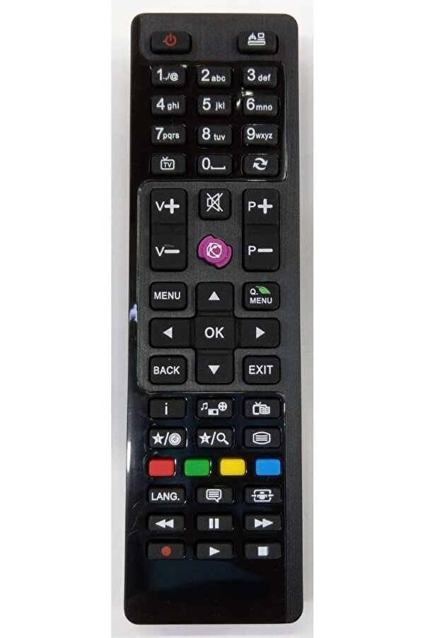 Svngsphereshop Vestel Seg Regal Fınlux Techwood Hi̇-Lewel Kumanda Mor Tuşlu Lcd Led Smart 4K Tv Kuman