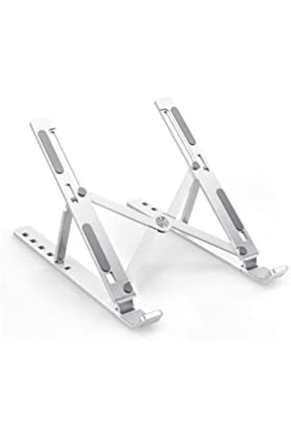 Macbook Laptop Bi̇lgi̇sayar Standı Notebook Özel Yükselti̇ci̇ Stand Tablet Tutucu Ayarlı Metal Metal Sta
