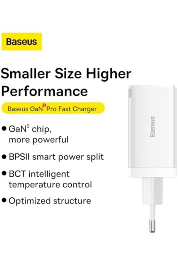 Gan5 Pro 65W Şarj Ci̇hazı Beyaz 1014773