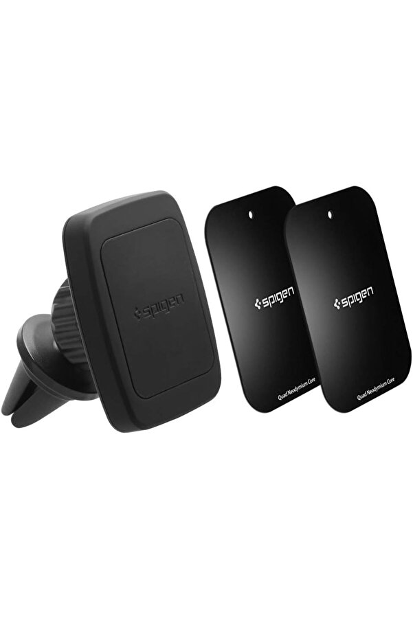 Ai̇r Vent Manyeti̇k Araç İçi̇ Telefon Tutucu + 2 Adet Manyeti̇k Plaka (Tüm Ci̇hazlarla Uyumlu Araç Tutaca