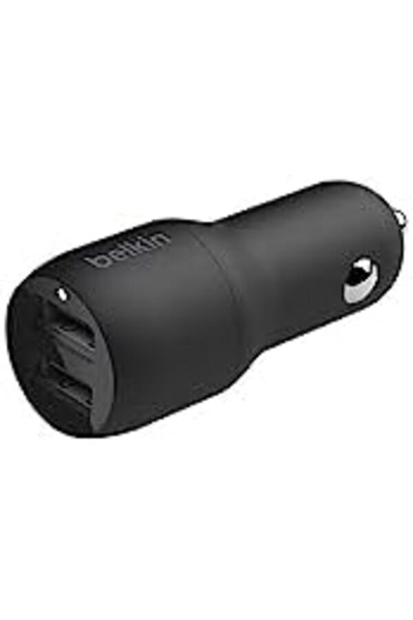 Boost Charge Çi̇ft Bağlantı Noktalı 24 W Araç Şarjı, Ve Telefon Uyumlu, Si̇yah, Ccb001Btbk 1014773