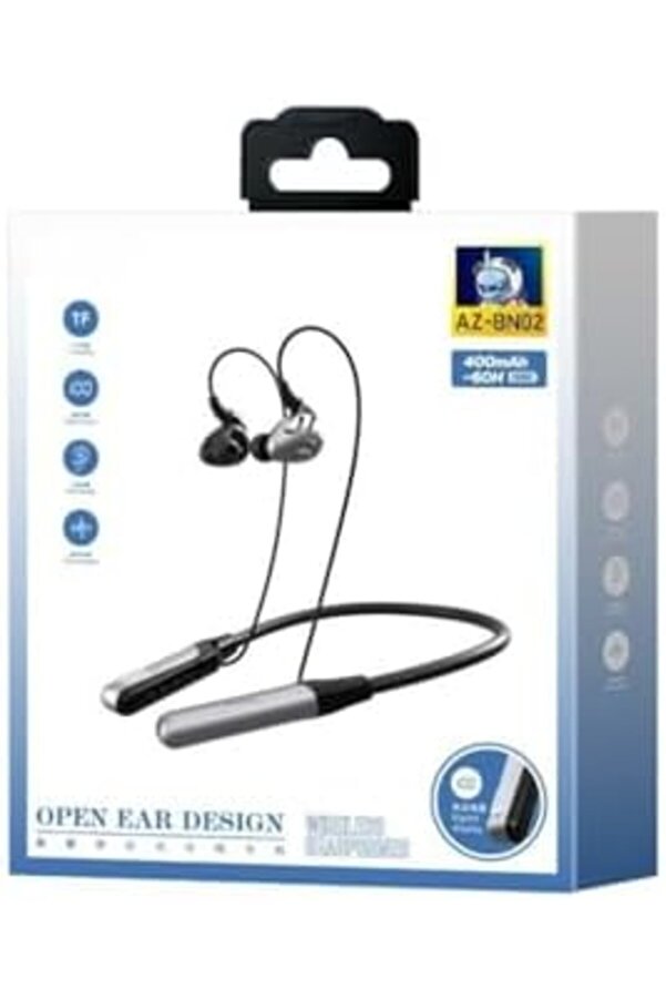Az-Bn02 Boyun Askılı Bluetooth Kulaklık (400Mah, 60 Saat Bekleme) (Az-Bn02) 1175713