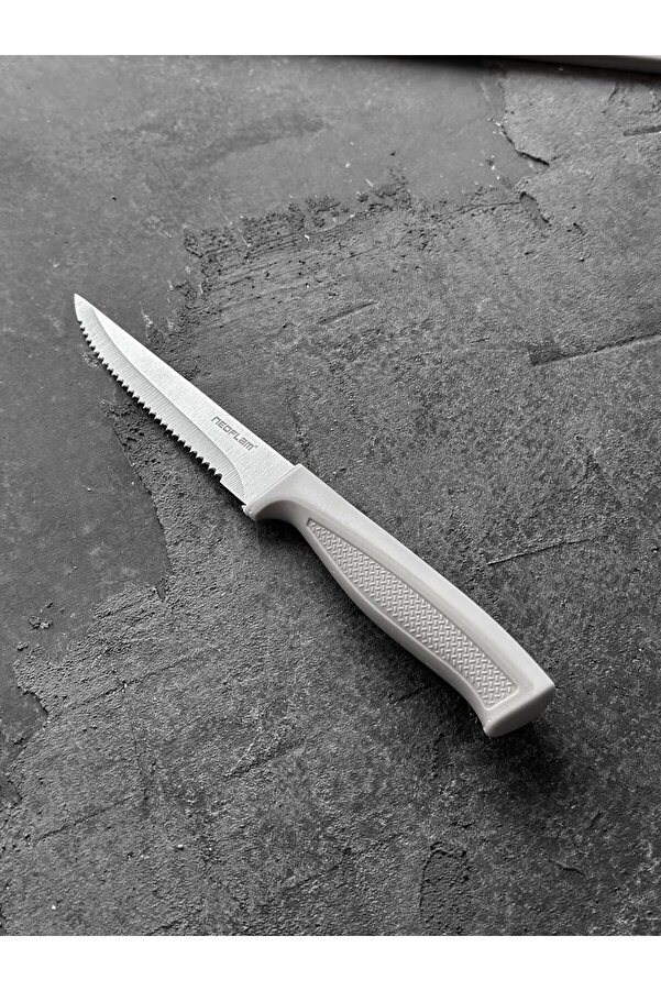 Fi̇ka Steak Bıçağı,11 Cm Gri̇ D-Neogek
