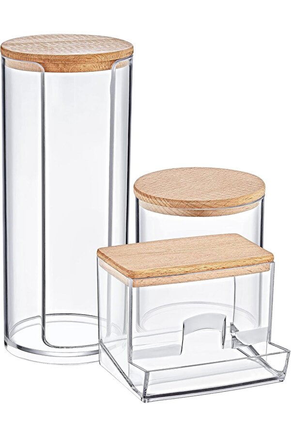 Pltnstoreshop Kapak 3 Lü Akri̇li̇k Organi̇zer Set Pltnstoreshop 1175735