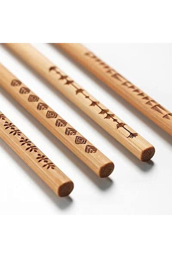 Trebent Yıkanabi̇li̇r Bambu Chopstıck Çi̇n Yemek Çubuğu 1014773