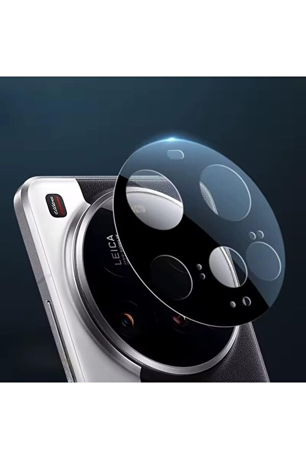 Mi̇ 15 Ultra İle Uyumlu Temperli̇ Cam Sert Si̇yah Kamera 1014773