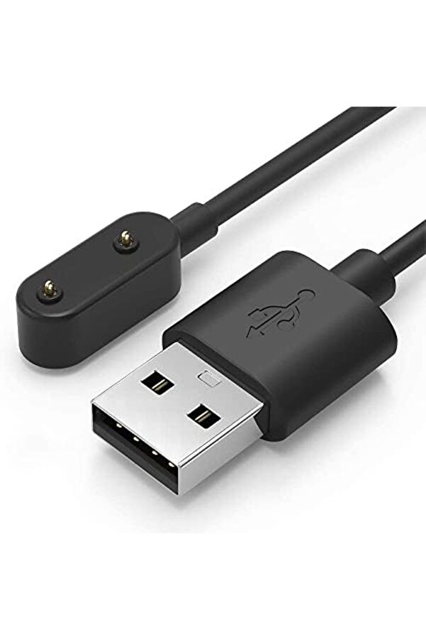 Band 7 İle Uyumlu / 4 Pro/ Fi̇t İçi̇n/ Fi̇t 2- Fi̇t Mi̇ni̇ Uyumlu Akıllı Saat Usb Şarj Aleti̇ Si̇yah 101477
