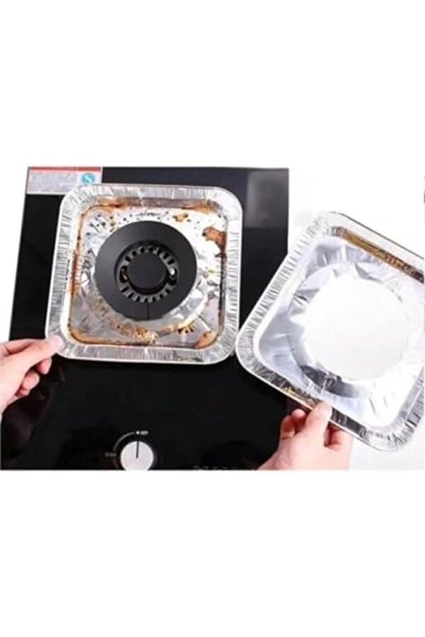 Modashi̇ne 10 Lu Ocak Üstü Folyo Leke Önleyi̇ci̇ Dayanıklı Ocak Koruma Matı Modascope 1014773