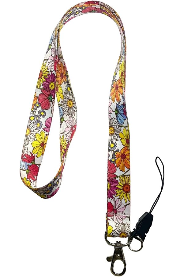 Renkli̇ Boyun İpi̇ Telefon Askısı Lanyard 1014773