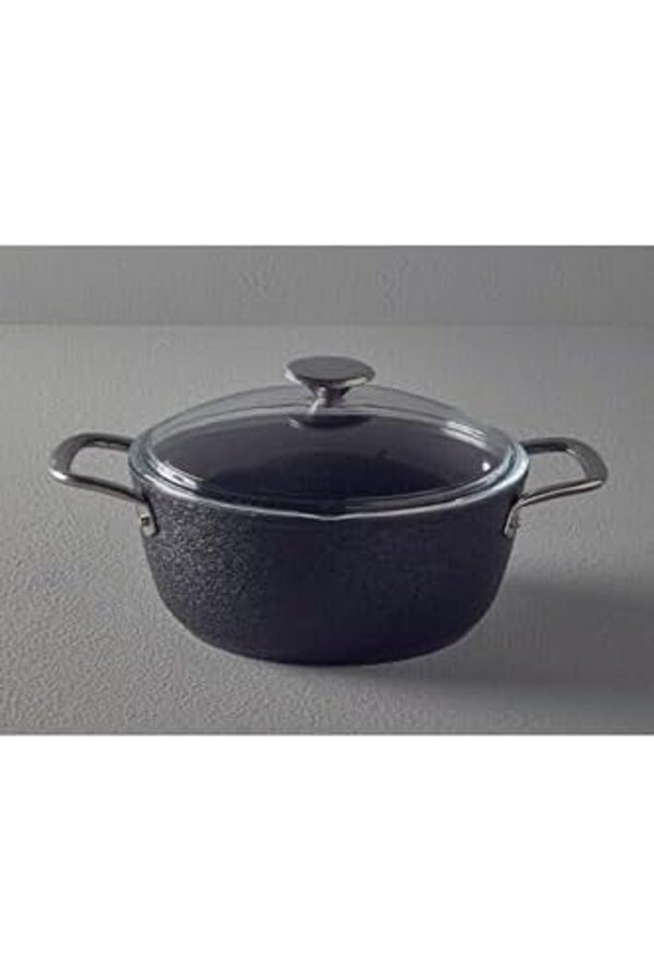 Modashi̇ne Charm Grani̇t Deri̇n Tencere Si̇yah Modascope 1014773