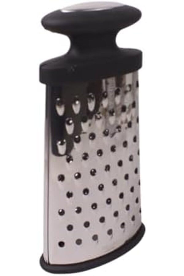 Modashi̇ne Paslanmaz Çeli̇k Yassı Tutmalı Rende, 3 Yönlü Rendeleme Yassı Tasarım 24 * 11 * 4Cm Modasco